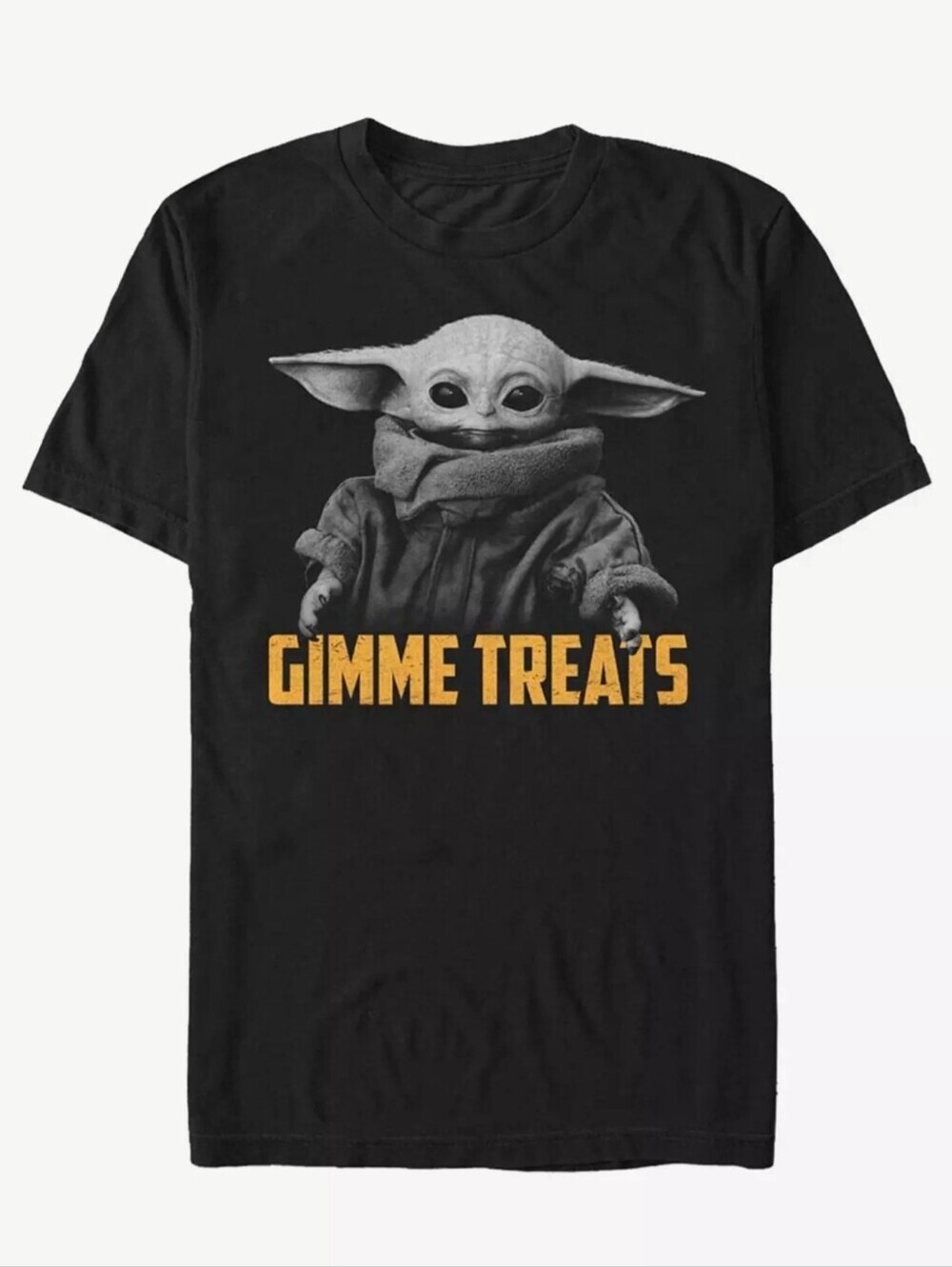 STAR WARS Fifth Sun Mandalorian/The Child "Gimme Treats" T-Shirt Grogu NEW! Yoda